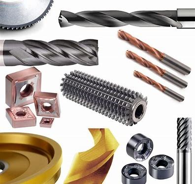 Fig 1. Samples of coatings on cutting and stamping tools